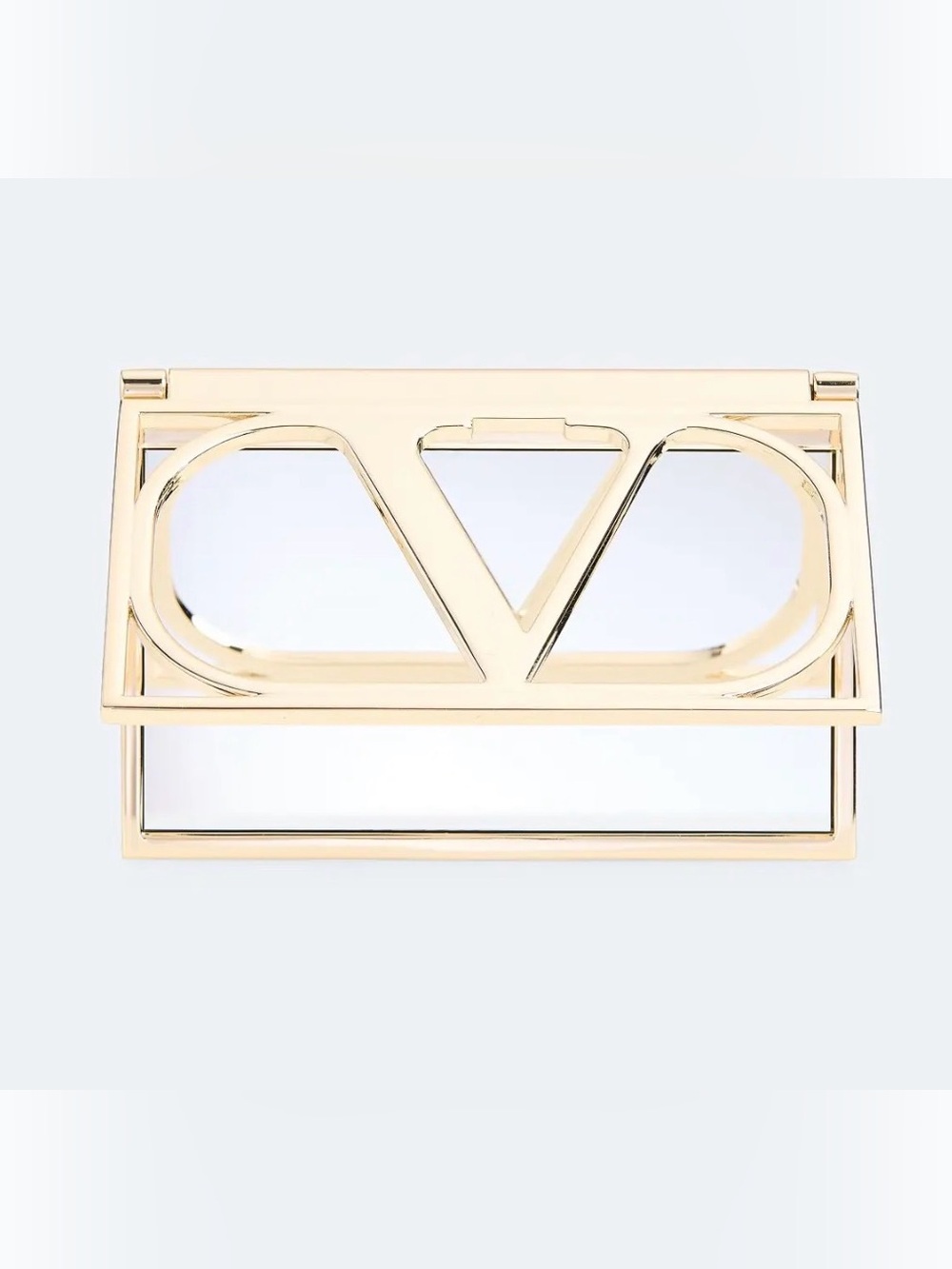Valentino Gold Logo Mirror